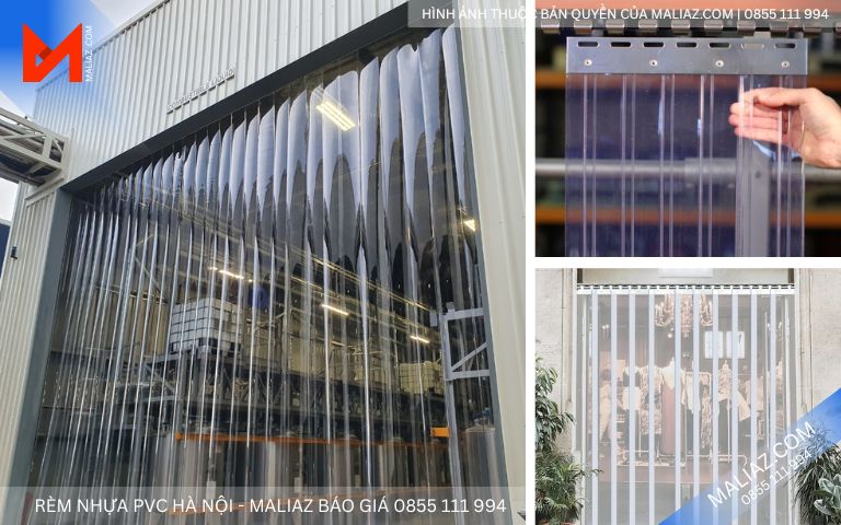 Rèm Nhựa PVC Hà Nội Maliaz | Báo Giá 0855 111 994