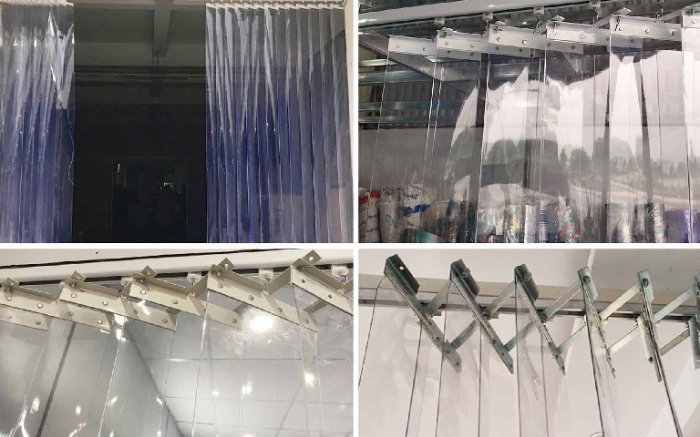 Rèm Nhựa PVC Kéo Xếp | Tư Vấn & Lắp Đặt Trọn Gói 0855 111 994