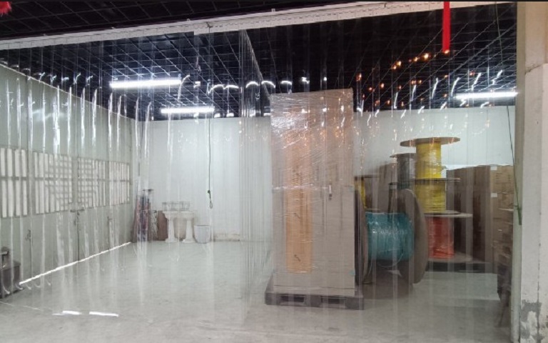 Rèm Nhựa PVC Ngăn Bụi Phòng Lạnh | Hotline 0855 111 994