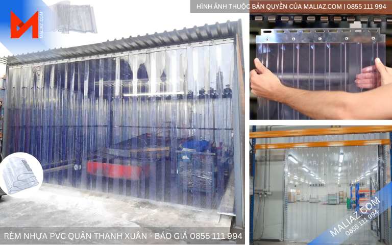 Rèm Nhựa PVC Quận Thanh Xuân Maliaz | Báo Giá Trọn Gói 0855 111 994